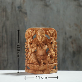  Handcarved Kadam Wood Sculpture 