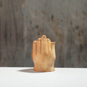  Handcarved Kadam Wood Sculpture 