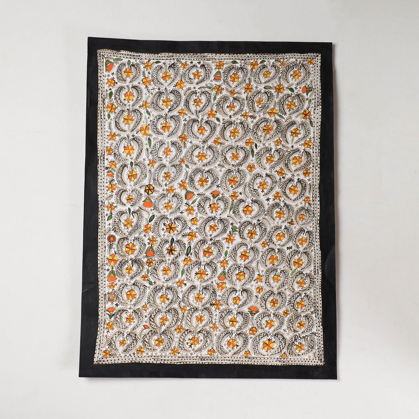 Buy Godna Madhubani Painting by Shravan Paswan (22 x 7.5 in) Online in India at iTokri.com 