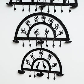 Elephant - Bastar Tribal Wrought Iron Wall Hanging Online in India 