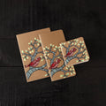 Madhubani handpainted handmade paper diaries (set of 3) 10