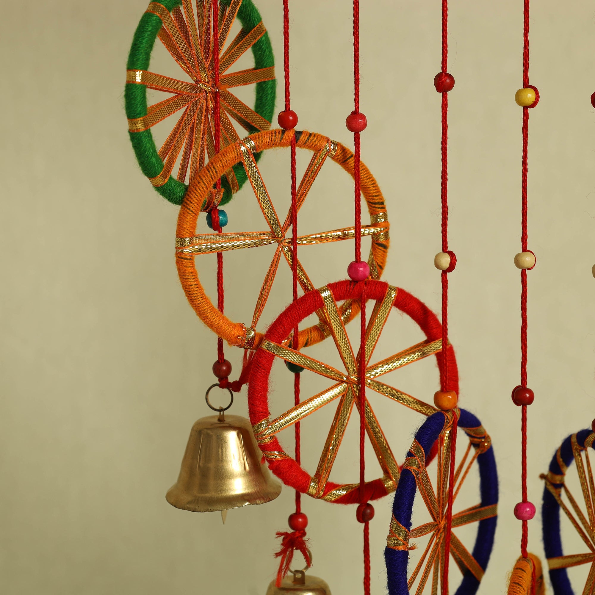  Gota & Beadwork Decorative Bell Hanging