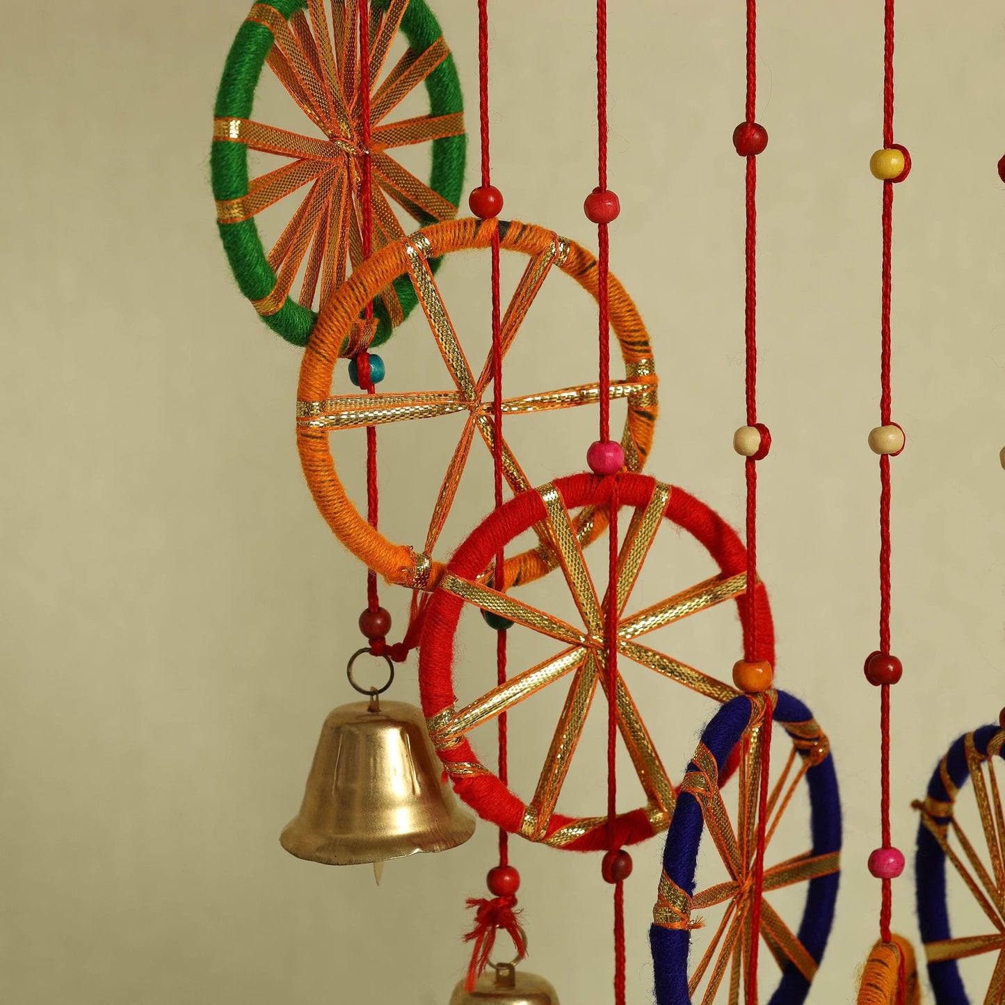  Gota & Beadwork Decorative Bell Hanging