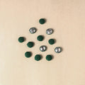 1.5cm handmade fabric small button (set of 12) 10
