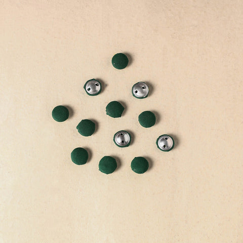 1.5cm handmade fabric small button (set of 12) 10