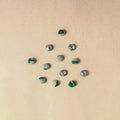 1.5cm handmade fabric small button (set of 12) 15