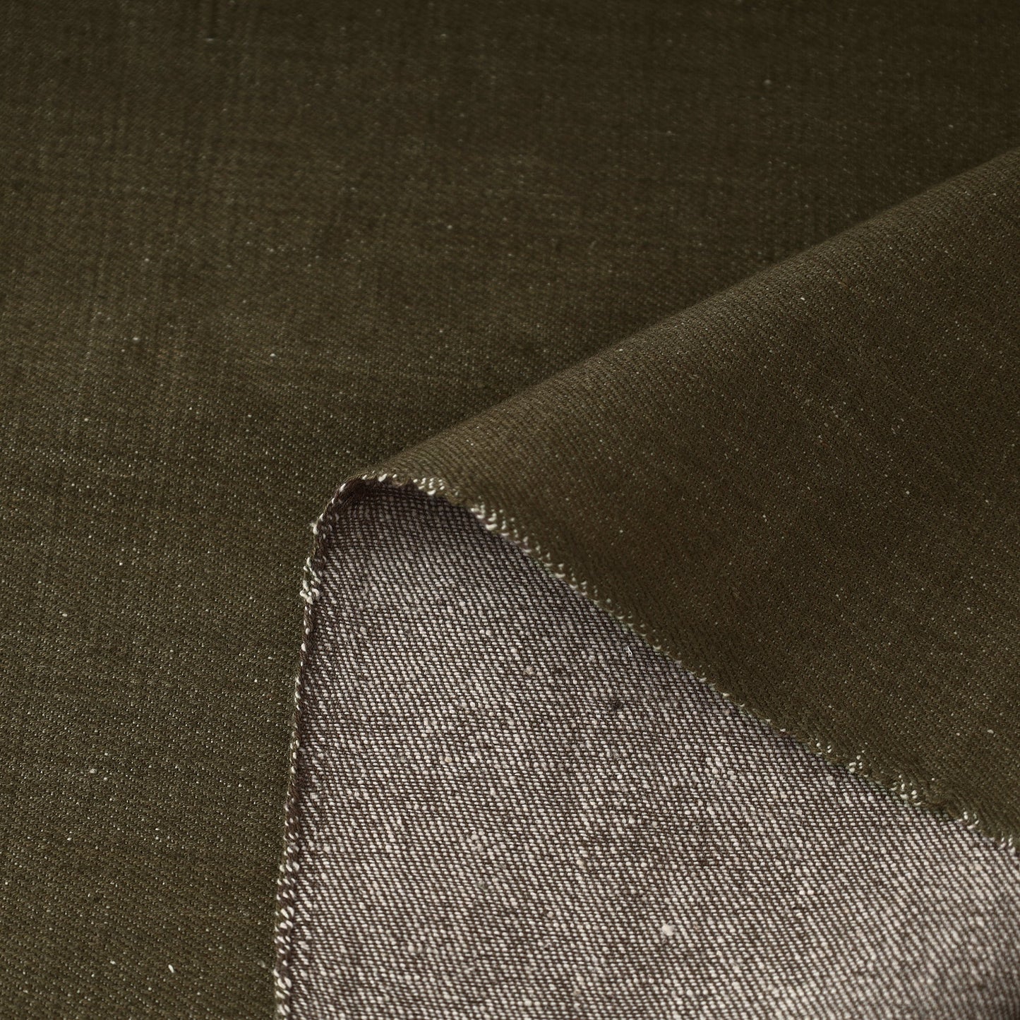 Buy 2/40 Twill Cotton Handspun Handloom Natural Dyed Plain Fabric 14 Online l iTokri.com