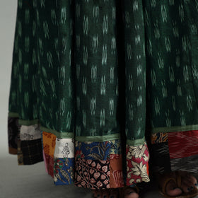 Buy 24 Kali Cotton Pochampally Ikat Skirt