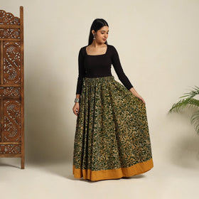 24 Kali Patchwork Batik Print Cotton Long Skirt 08