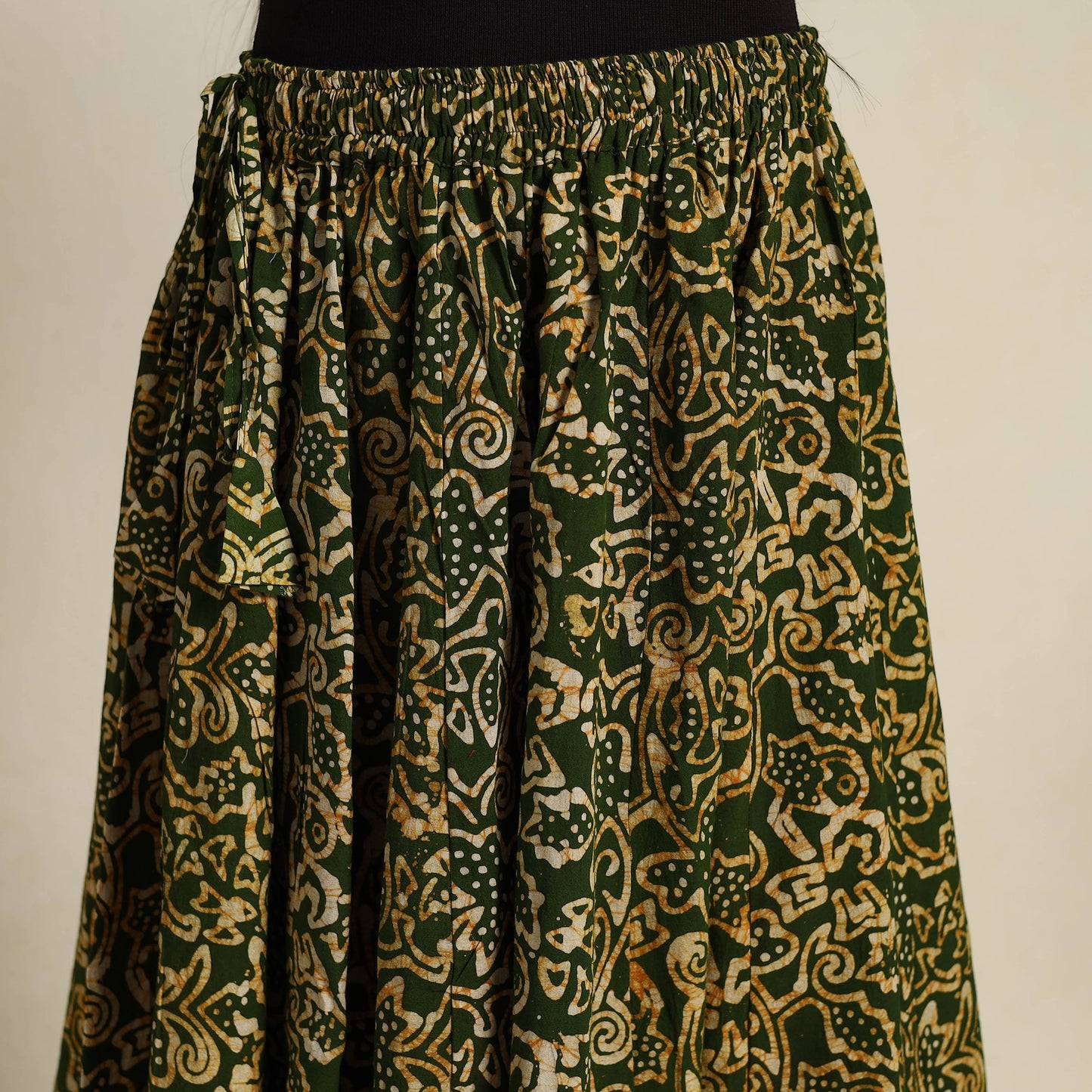 24 Kali Patchwork Batik Print Cotton Long Skirt 08