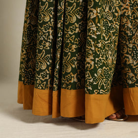 24 Kali Patchwork Batik Print Cotton Long Skirt 08