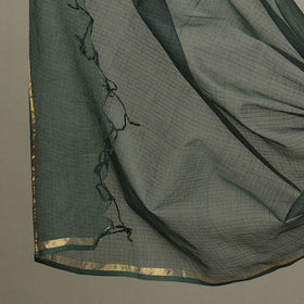 Green - 2pc cotton kurta with plain dupatta 31 - handcrafted