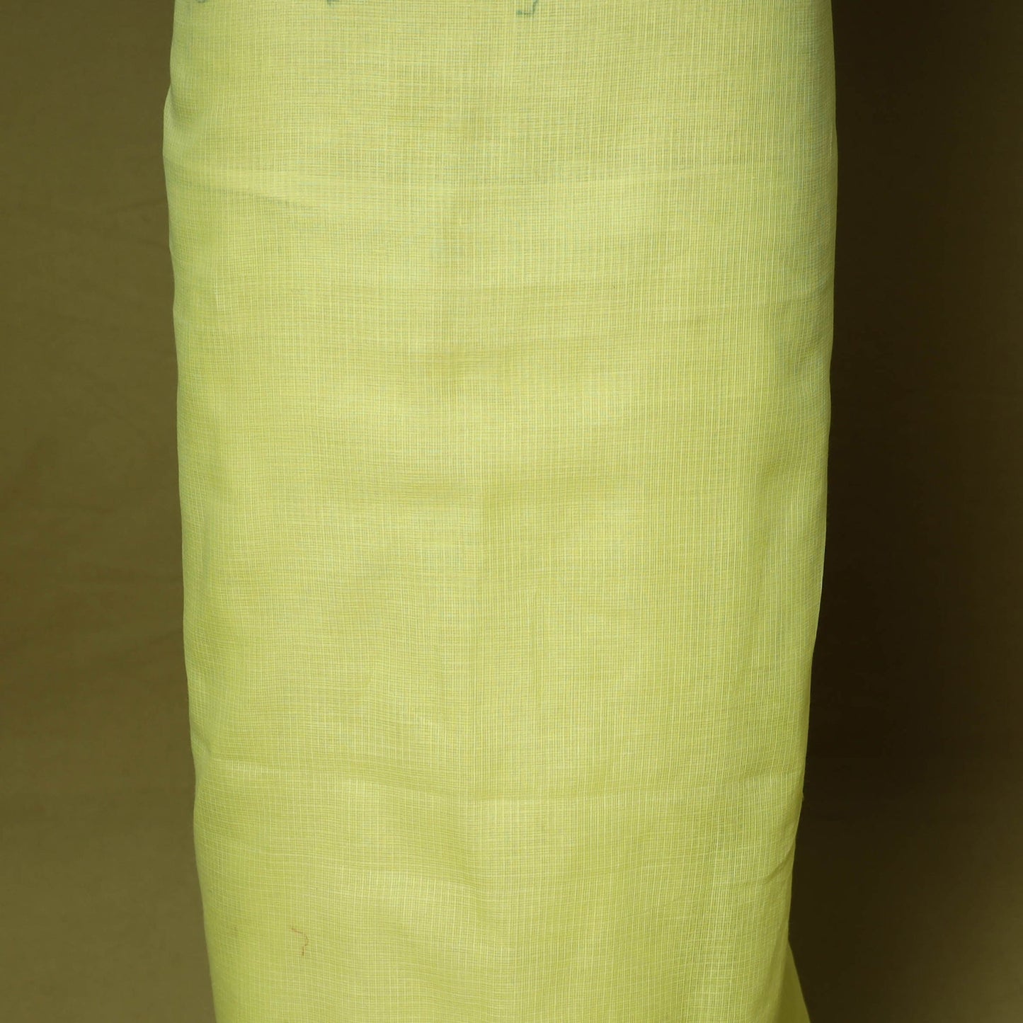 Green - 2pc cotton unstitched hand embroidery kota doria