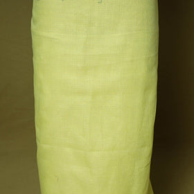 Green - 2pc cotton unstitched hand embroidery kota doria