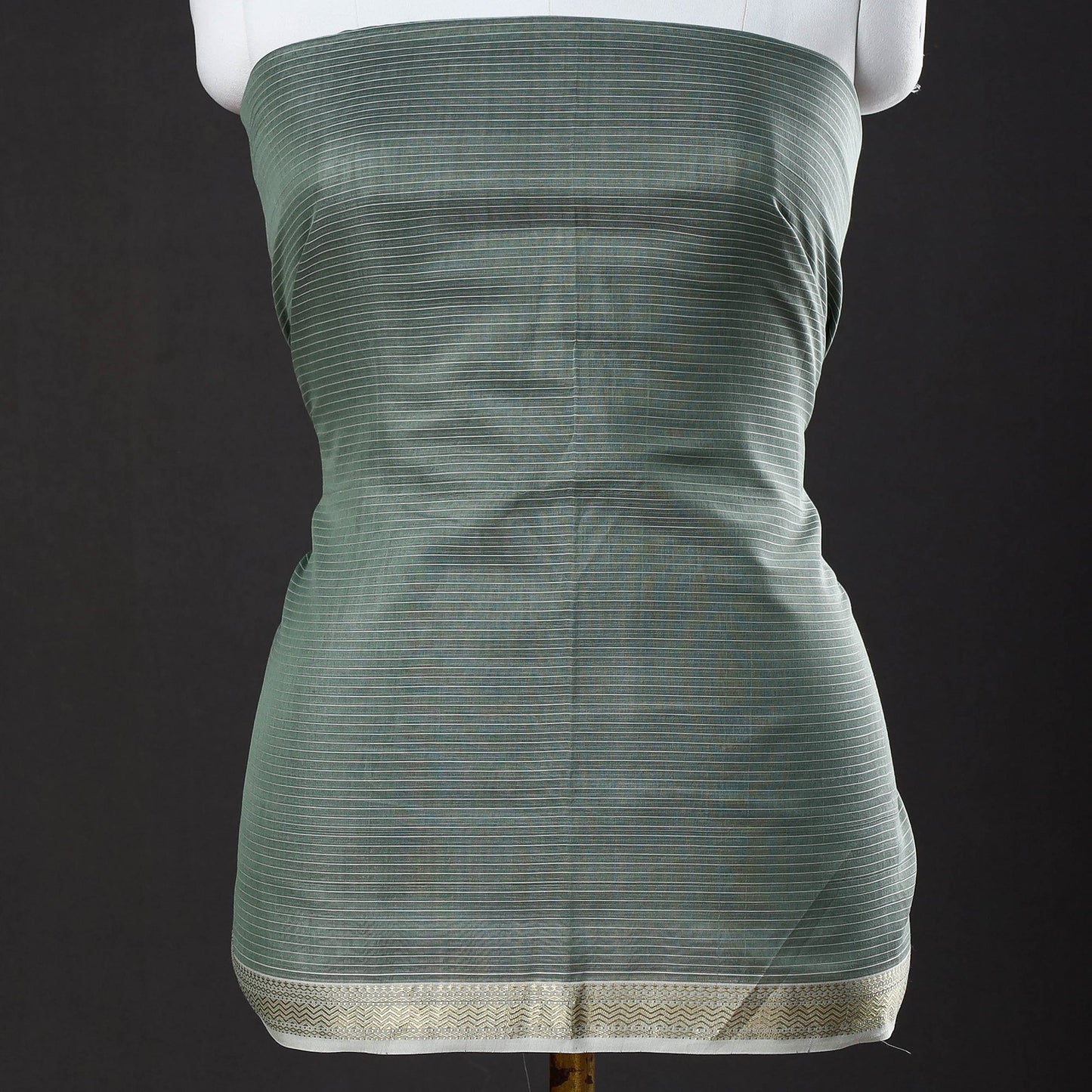 2pc Handloom Silk Cotton Maheshwari Dress Material