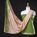 2pc Handloom Silk Cotton Maheshwari Dress Material