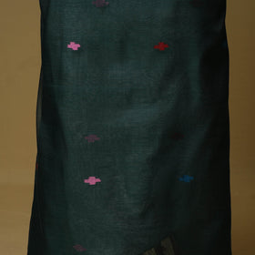 2pc handloom silk cotton unstitched phulia jamdani dress