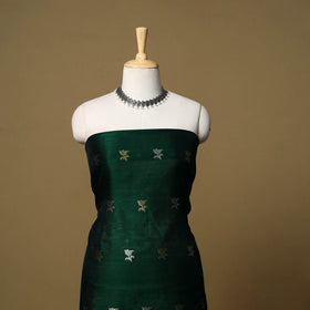 2pc handloom zari buta unstitched chanderi silk dress