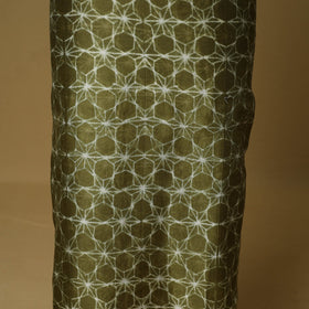 2pc maheshwari silk unstitched tie-dye nui shibori dress