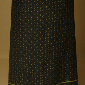 Green - 2pc natural dyed printed unstitched dress material