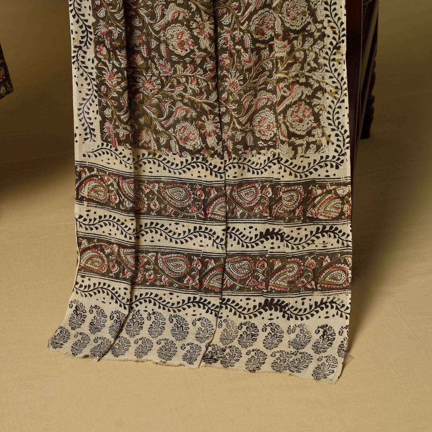 2pc natural dyed cotton unstitched kalamkari dress material