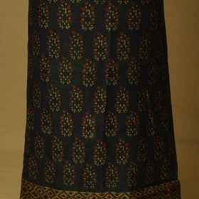 Green - 2pc natural dyed printed unstitched dress material