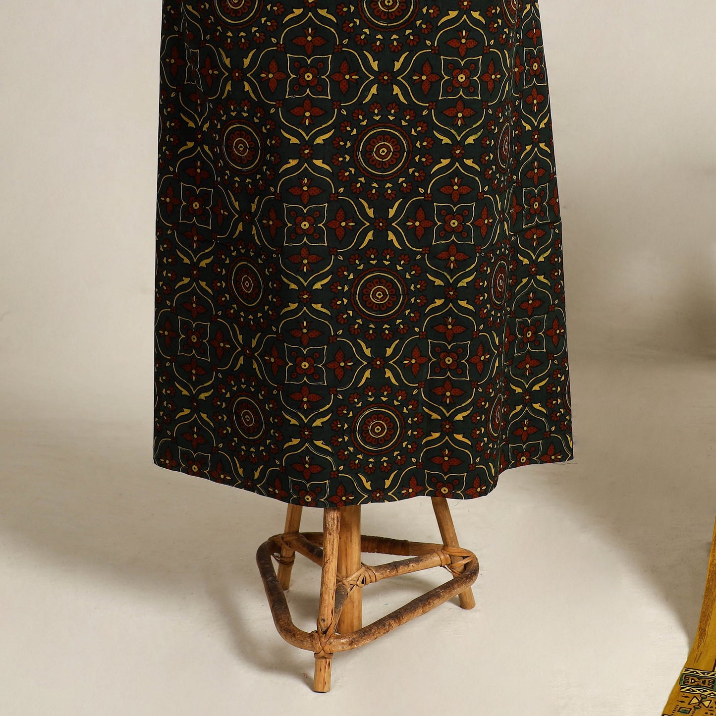 Green - 2pc natural dyed unstitched dress material 17