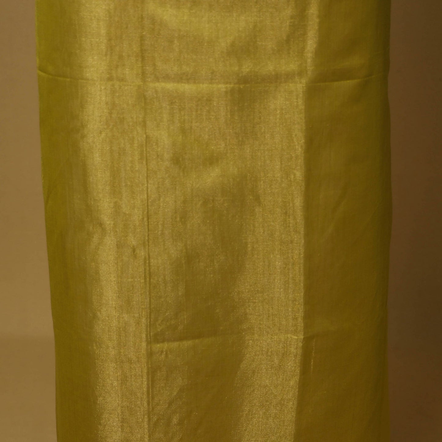 Green - 2pc tissue zari handloom unstitched maheshwari silk