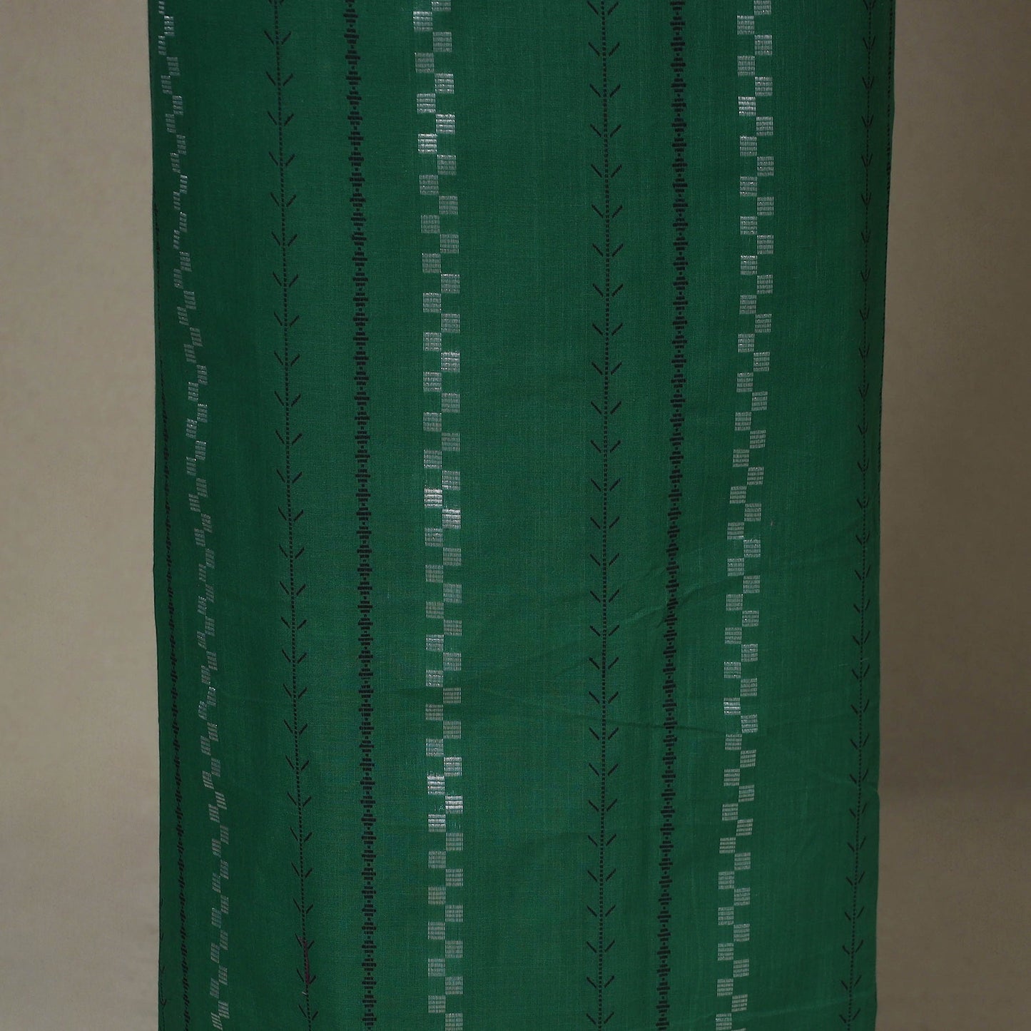 Green - 2pc unstitched jacquard dress material