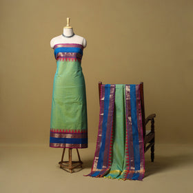 2pc unstitched kandangi chettinad cotton dress material 08