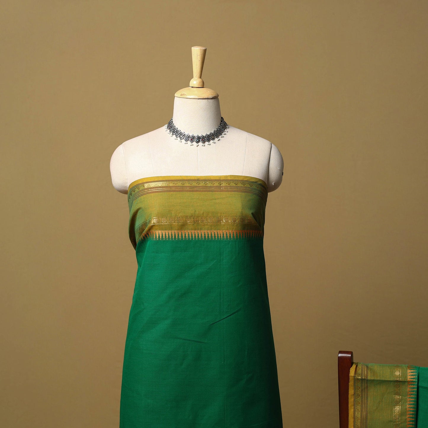 2pc unstitched kandangi chettinad cotton dress material 09