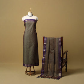 2pc unstitched kandangi chettinad cotton dress material 17