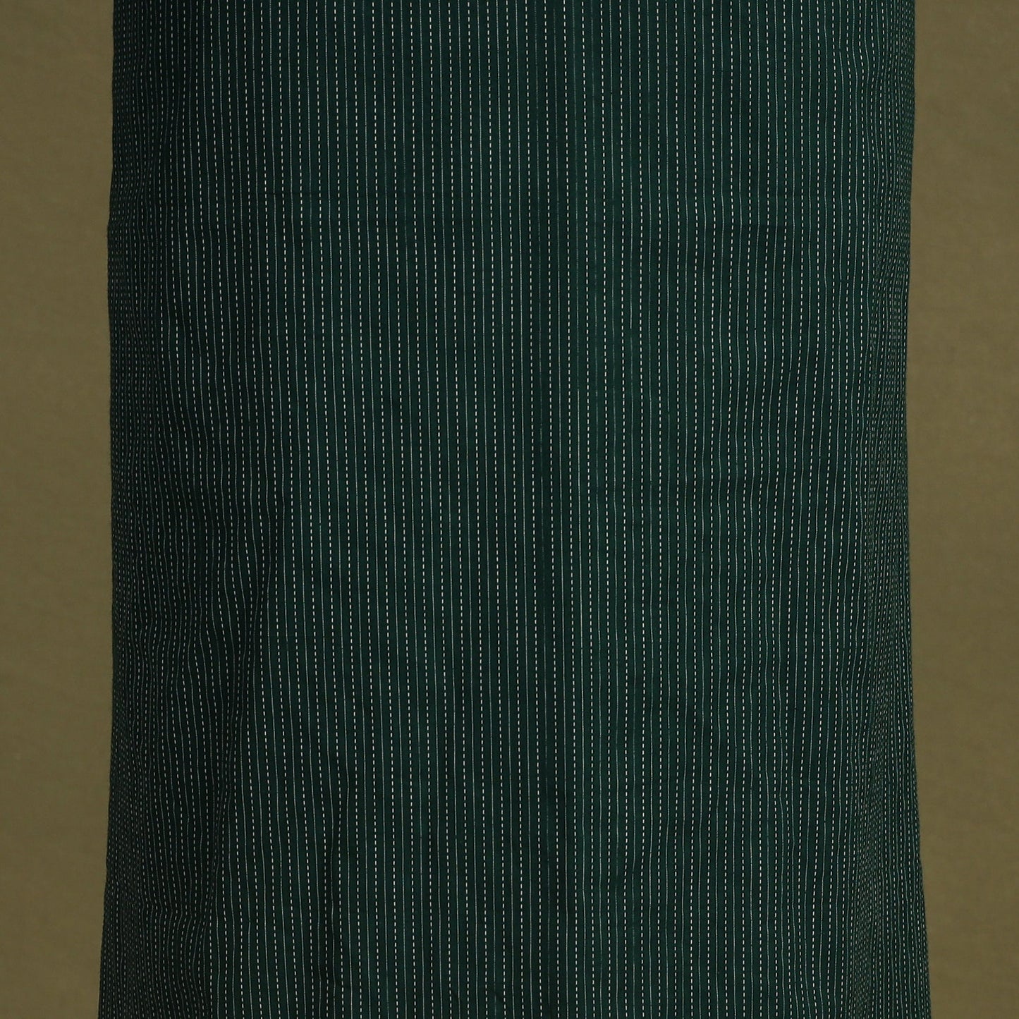 Green 2pc Unstitched Plain Dress Material with Jewellery Set