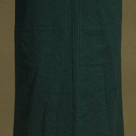 Green 2pc Unstitched Plain Dress Material with Jewellery Set