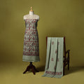 3pc chain stitch aari embroidered merino wool unstitched