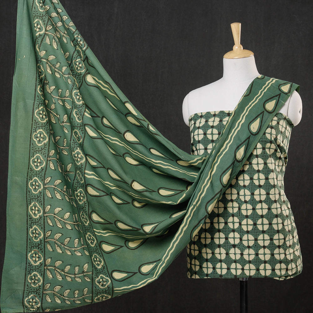 Pipad Print Dress Material – Premium 3pc Cotton Set