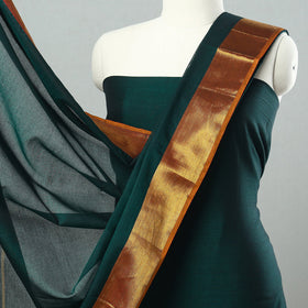 Buy 3pc Cotton Dharwad Dress Material