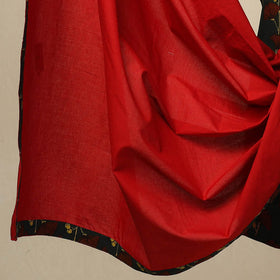 3pc Cotton Green Ajrakh Print Kurta with Plain Dupatta