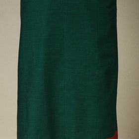 Green 3pc Cotton Unstitched Dharwad Dress Material