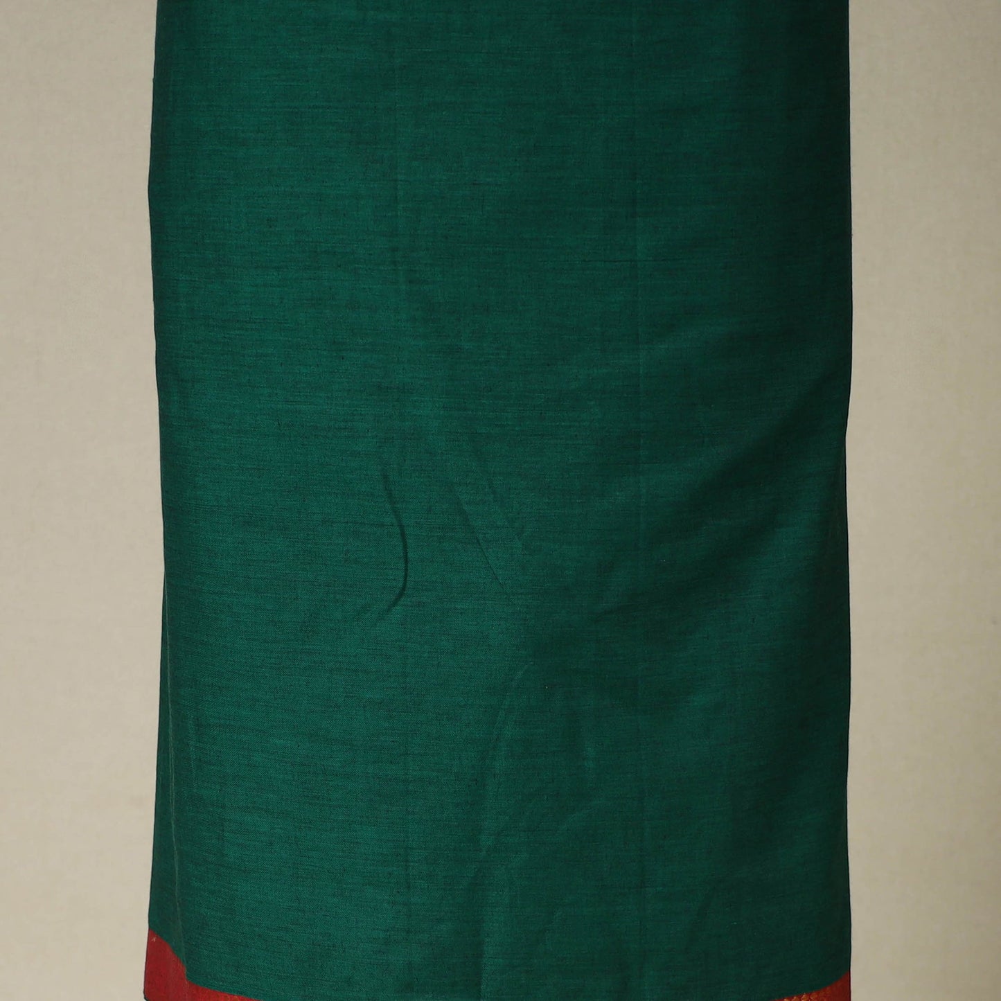 Green 3pc Cotton Unstitched Dharwad Dress Material