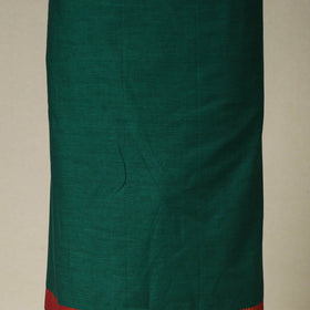 Green 3pc Cotton Unstitched Dharwad Dress Material