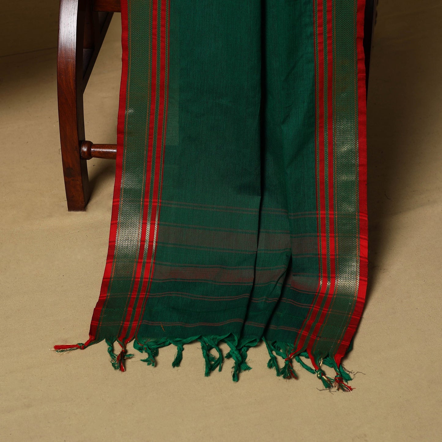 3pc cotton unstitched dharwad dress material with border 06