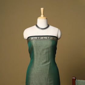 3pc cotton unstitched dharwad dress material with border 06