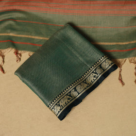 3pc cotton unstitched dharwad dress material with border 06