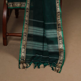 Green - 3pc cotton unstitched dharwad dress material