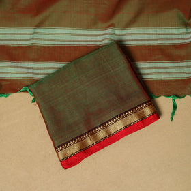 3pc cotton unstitched dharwad dress material with border 08