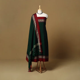 3pc cotton unstitched dharwad dress material with border 18