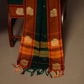 Green - 3pc cotton unstitched dharwad dress material