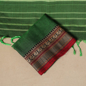 Green - 3pc cotton unstitched dharwad dress material