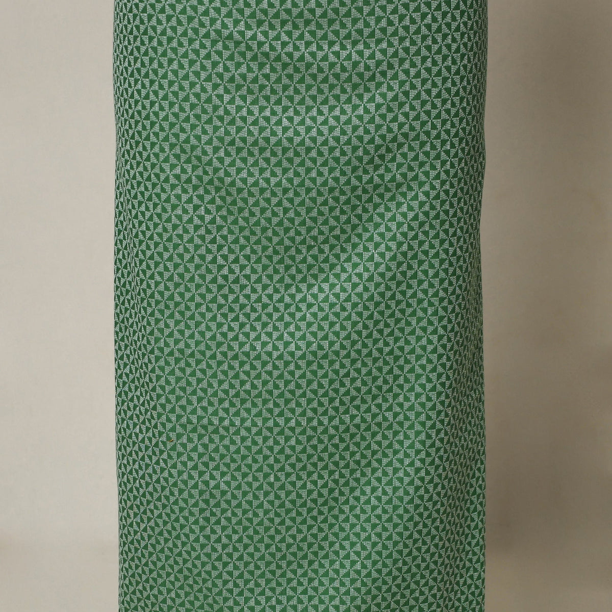 Green - 3pc cotton unstitched jacquard dress material 02